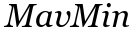 MavMin